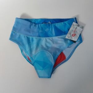 Baleaf women's upf50 +3D padded Digital printed‎ cycling underwear S